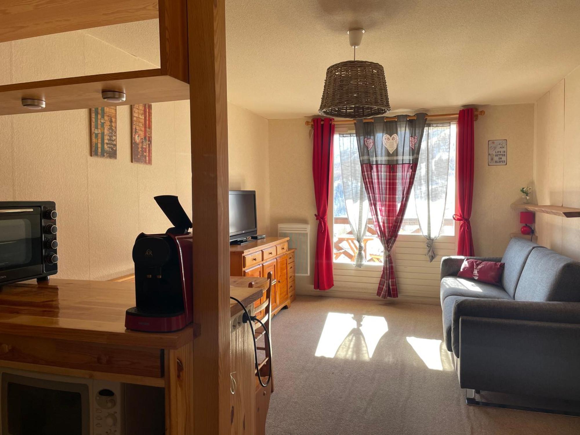 Ferienwohnung Studio 28 M2 Aux Etoiles A La Foux Allos Exterior foto